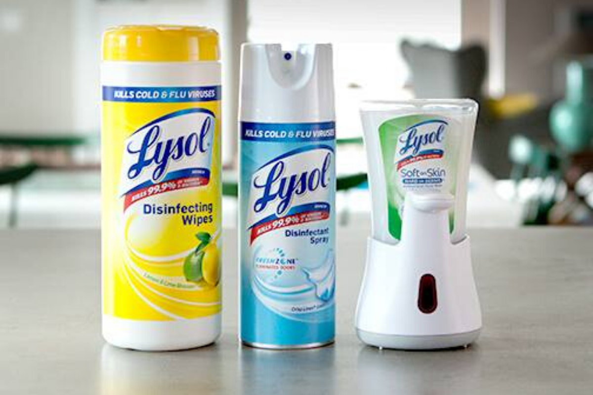 EPA approves the use of Lysol's disinfectant sprays as Covid-19 protection
